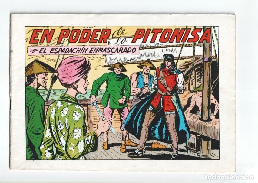 Comics: Valenciana: El Espadachin Enmascarado 3 en 1 numero 66: En poder de la Pitonisa - Manuel Gago