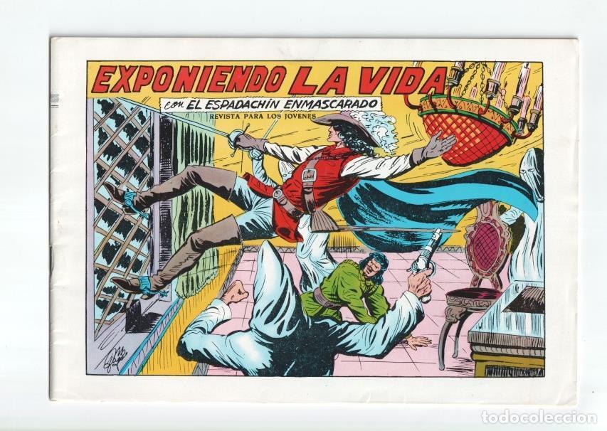 C&oacute;mics: Valenciana: El Espadachin Enmascarado 3 en 1 numero 73: Exponiendo la vida - Manuel Gago