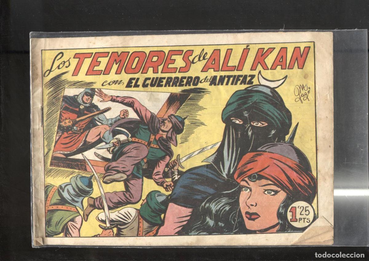 Comics: Original: El Guerrero del Antifaz numero 156 ?: Los temores de Ali Kan - Manuel Gago