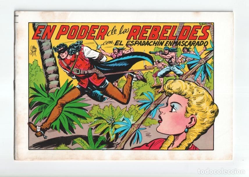 C&oacute;mics: Valenciana: El Espadachin Enmascarado 3 en 1 numero 29: En poder de los rebeldes - Manuel Gago