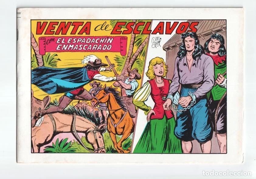 C&oacute;mics: Valenciana: El Espadachin Enmascarado 3 en 1 numero 26: Venta de esclavos - Manuel Gago
