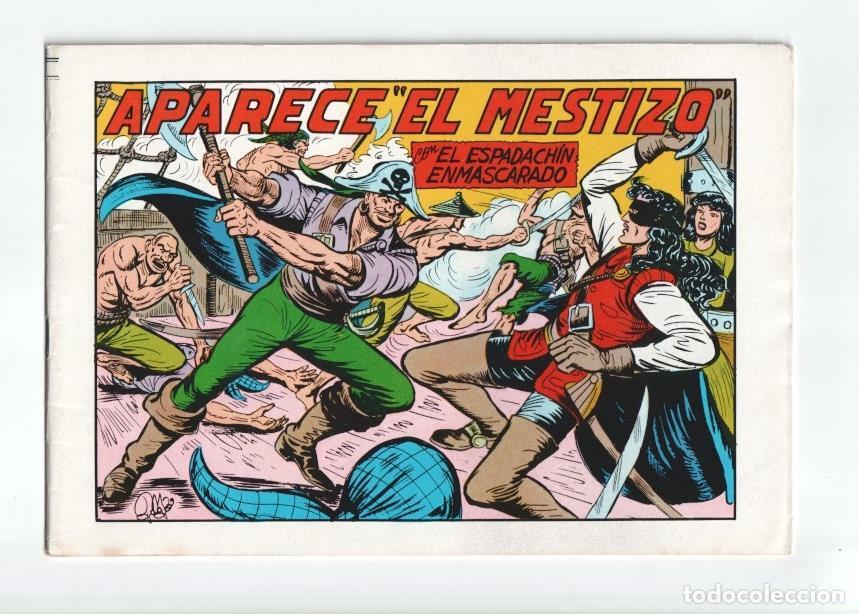 Comics: Valenciana: El Espadachin Enmascarado 3 en 1 numero 37: Aparece El Mestizo - Manuel Gago