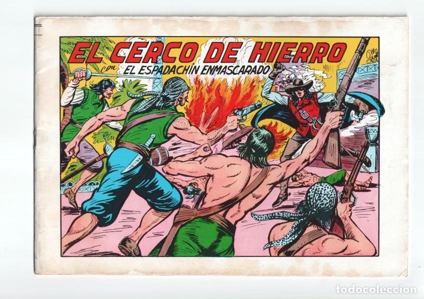 Comics: Valenciana: El Espadachin Enmascarado 3 en 1 numero 28: El cerco de hierro - Manuel Gago
