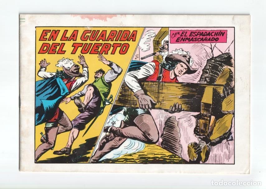 Comics: Valenciana: El Espadachin Enmascarado 3 en 1 numero 45: En la guarida del tuerto - Manuel Gago