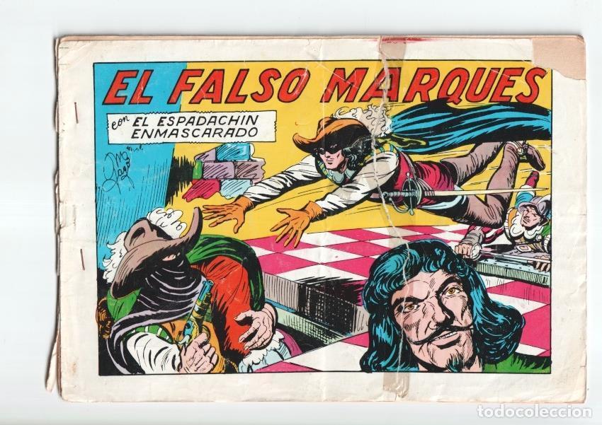 Comics: Valenciana: El Espadachin Enmascarado 3 en 1 numero 50: El falso marques - Manuel Gago