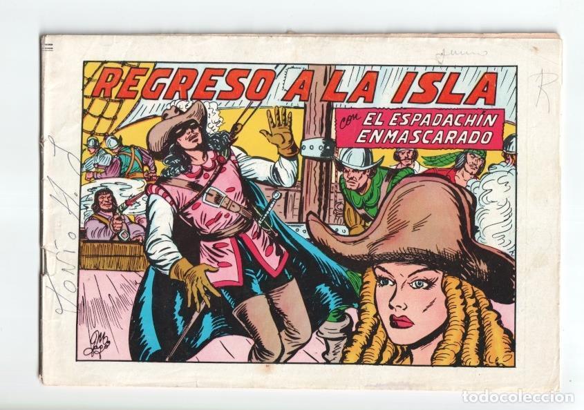 Comics: Valenciana: El Espadachin Enmascarado 3 en 1 numero 55: Regreso a la isla - Manuel Gago