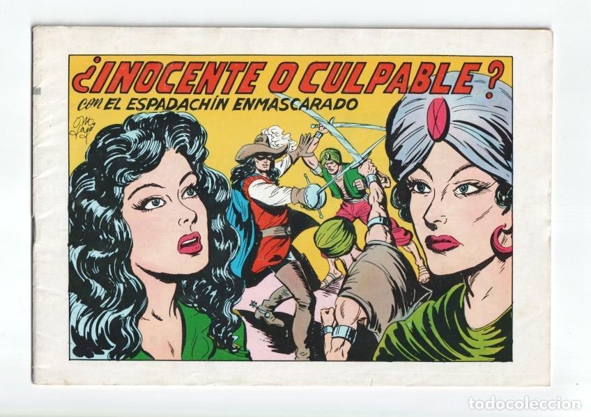 Comics: Valenciana: El Espadachin Enmascarado 3 en 1 numero 65: Inocente o culpable - Manuel Gago