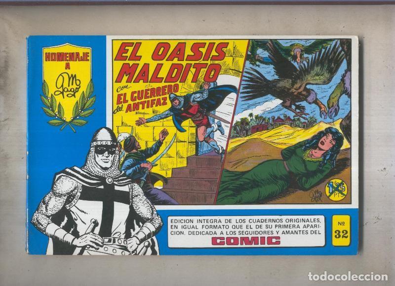 Comics: Valenciana: El Guerrero del Antifaz tomos azules numero 32 - Manuel Gago