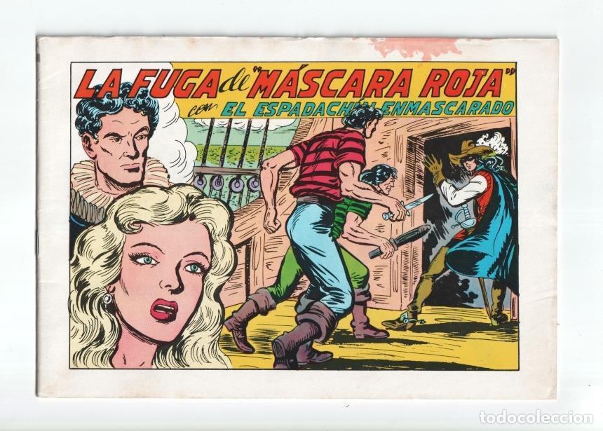 Comics: Valenciana: El Espadachin Enmascarado 3 en 1 numero 63: La fuga de Mascara Roja - Manuel Gago