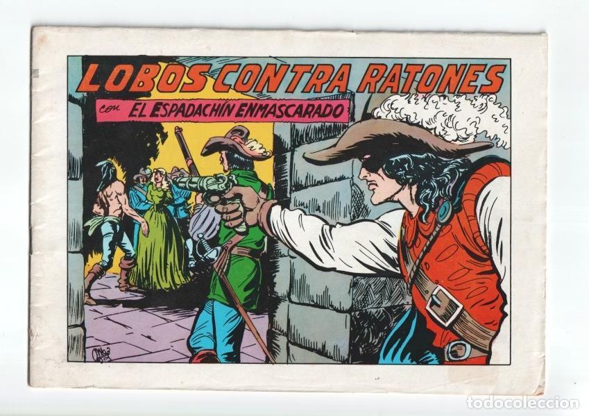 Comics: Valenciana: El Espadachin Enmascarado 3 en 1 numero 64: Lobos contra ratones - Manuel Gago