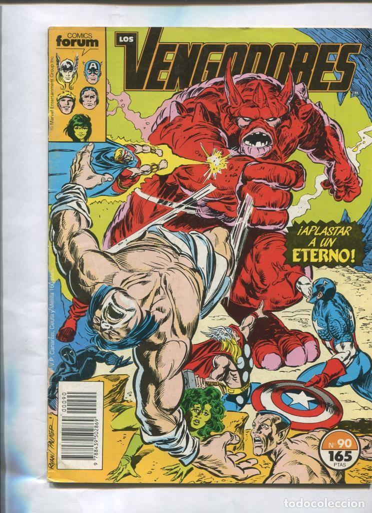 Comics : Los Vengadores volumen 1 numero 090: Holocausto (numerado 1 en trasera) - varios