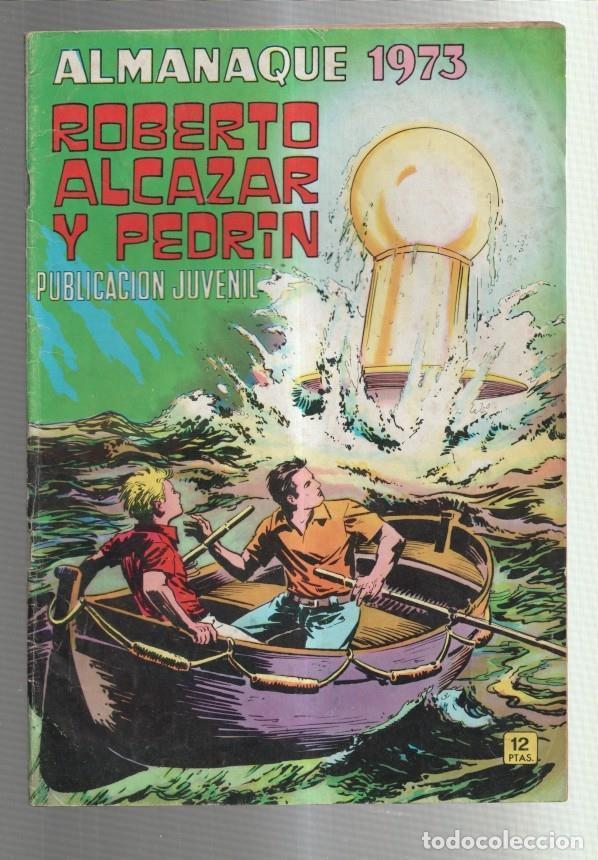 Comics : Valenciana: Roberto Alcazar y Pedrin almanaque para 1973 - NULL