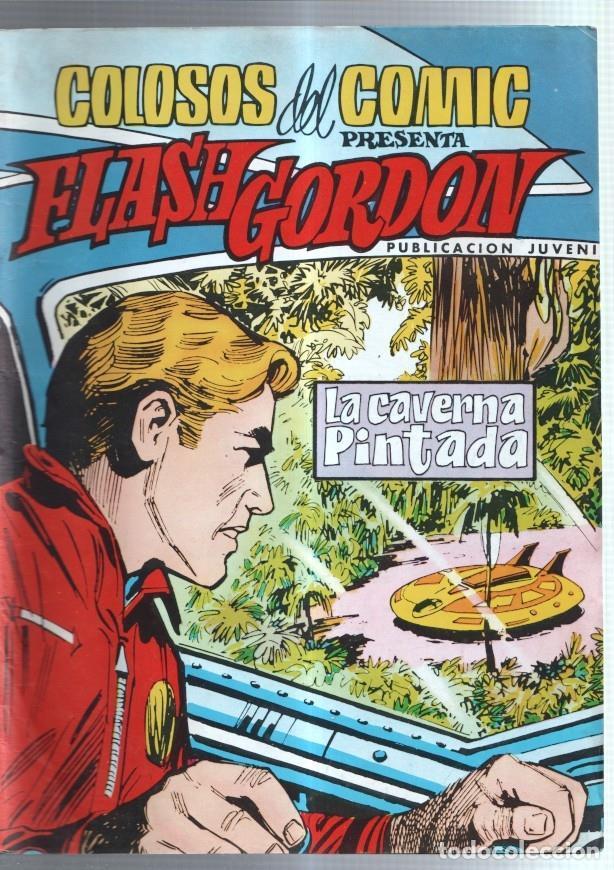C&oacute;mics: Colosos del Comic: Flash Gordon numero 13: La caverna pintada - varios - Foto 1