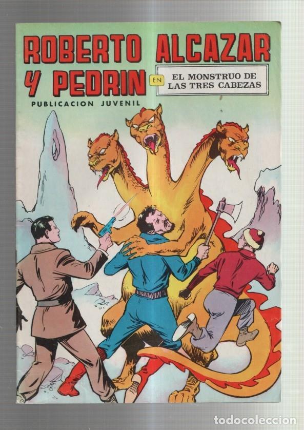 Comics: Roberto Alcazar y Pedrin color, numero 042: El monstruo de las tres cabezas - Va&ntilde;o