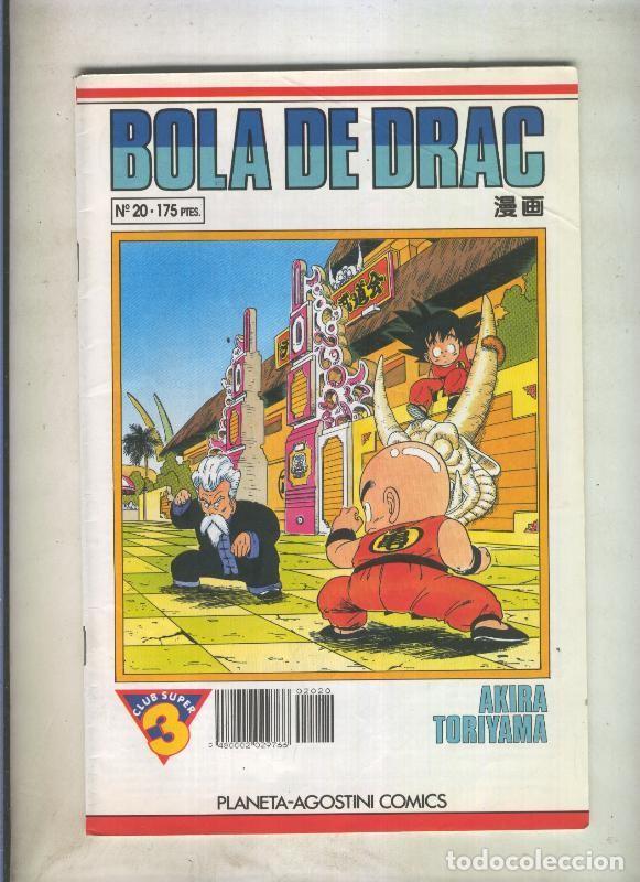 C&oacute;mics: Bola de Drac serie blanca numero 020 (numerado 1 en trasera) - Akira Toriyama