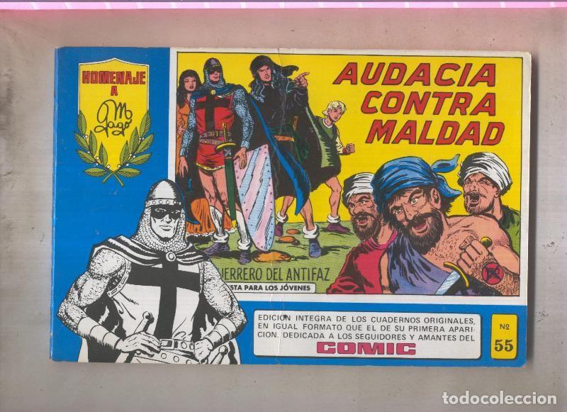 C&oacute;mics: Valenciana: El Guerrero del Antifaz tomos azules numero 55 - Manuel Gago