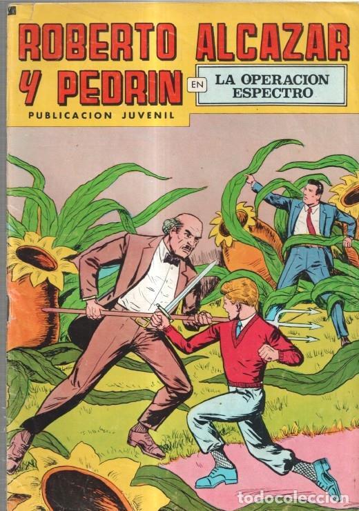 Comics: Roberto Alcazar y Pedrin color, numero 174: La operacion espectro (numerado 1 en trasera) - Va&ntilde;o