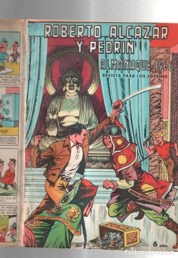 Comics: Valenciana: Roberto Alcazar y Pedrin almanaque para 1966 - NULL