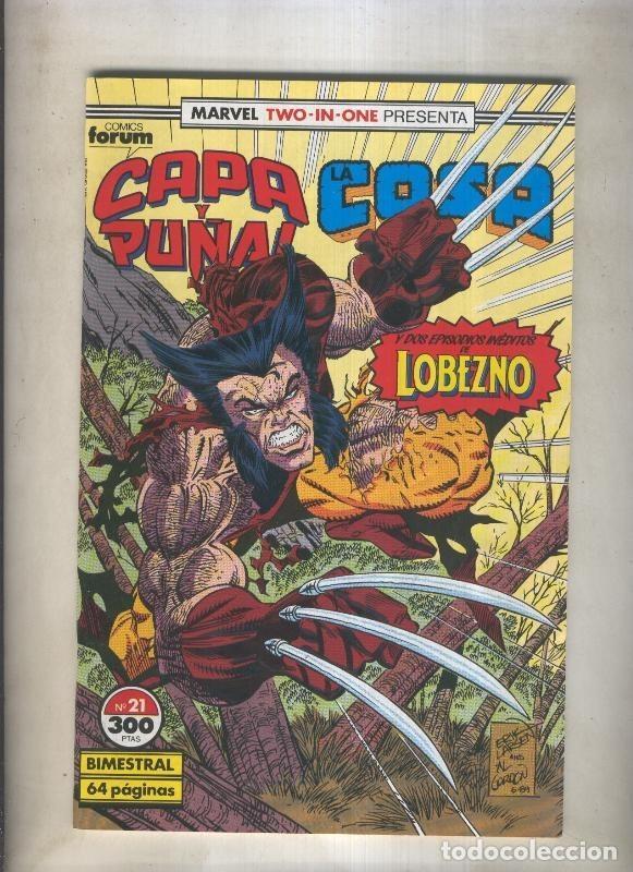 Comics: La Cosa numero 21 (junto con Capa y Pu&ntilde;a) - John Byrne-Ron Wilson