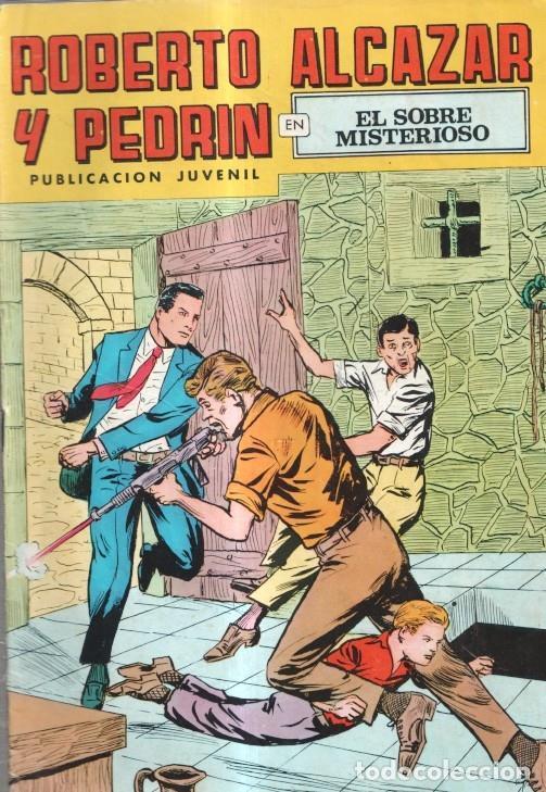 Comics : Roberto Alcazar y Pedrin color, numero 164: el sobre misterioso (numerado 2 en trasera) - Va&ntilde;o