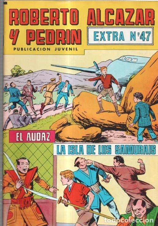 Comics: Roberto Alcazar y Pedrin color extra numero 47: El audaz-La isla de los samurais - Va&ntilde;o