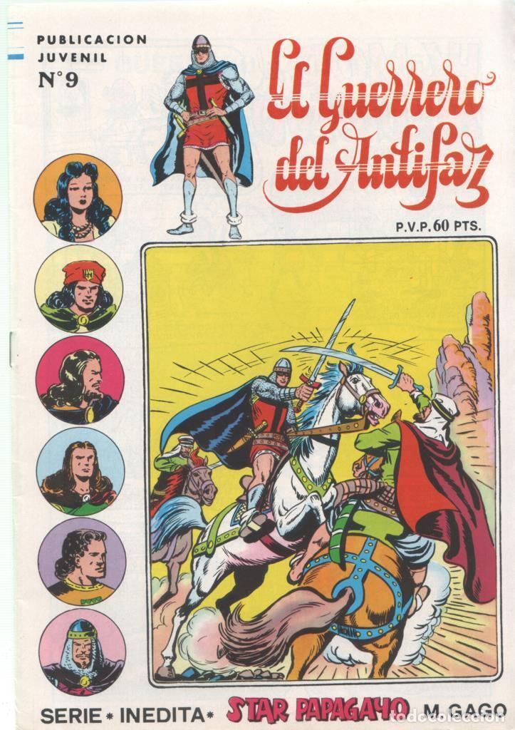 C&oacute;mics: Revista El Guerrero del Antifaz numero 09: Fieras a bordo - Manuel Gago
