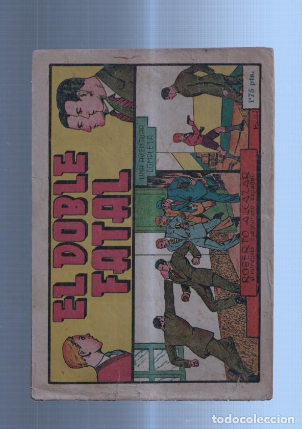 Comics: Original: Roberto Alcazar y Pedrin numero 0082: El doble fatal - Va&ntilde;o