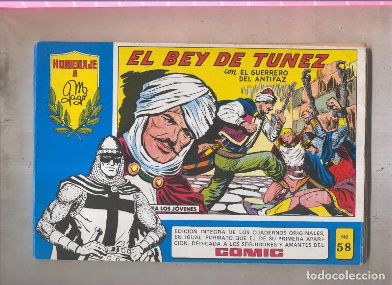 Comics: Homenaje a Gago: El Guerrero del Antifaz tomos azules numero 58 - Manuel Gago