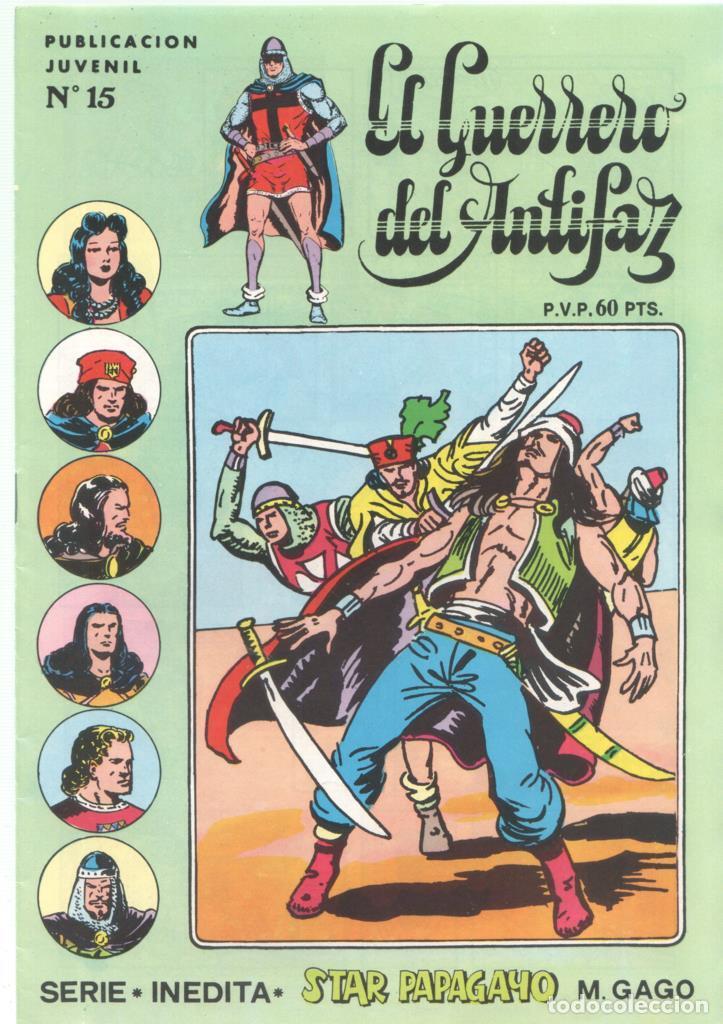 Fumetti: Revista El Guerrero del Antifaz numero 15: La loca de la monta&ntilde;a - Manuel Gago
