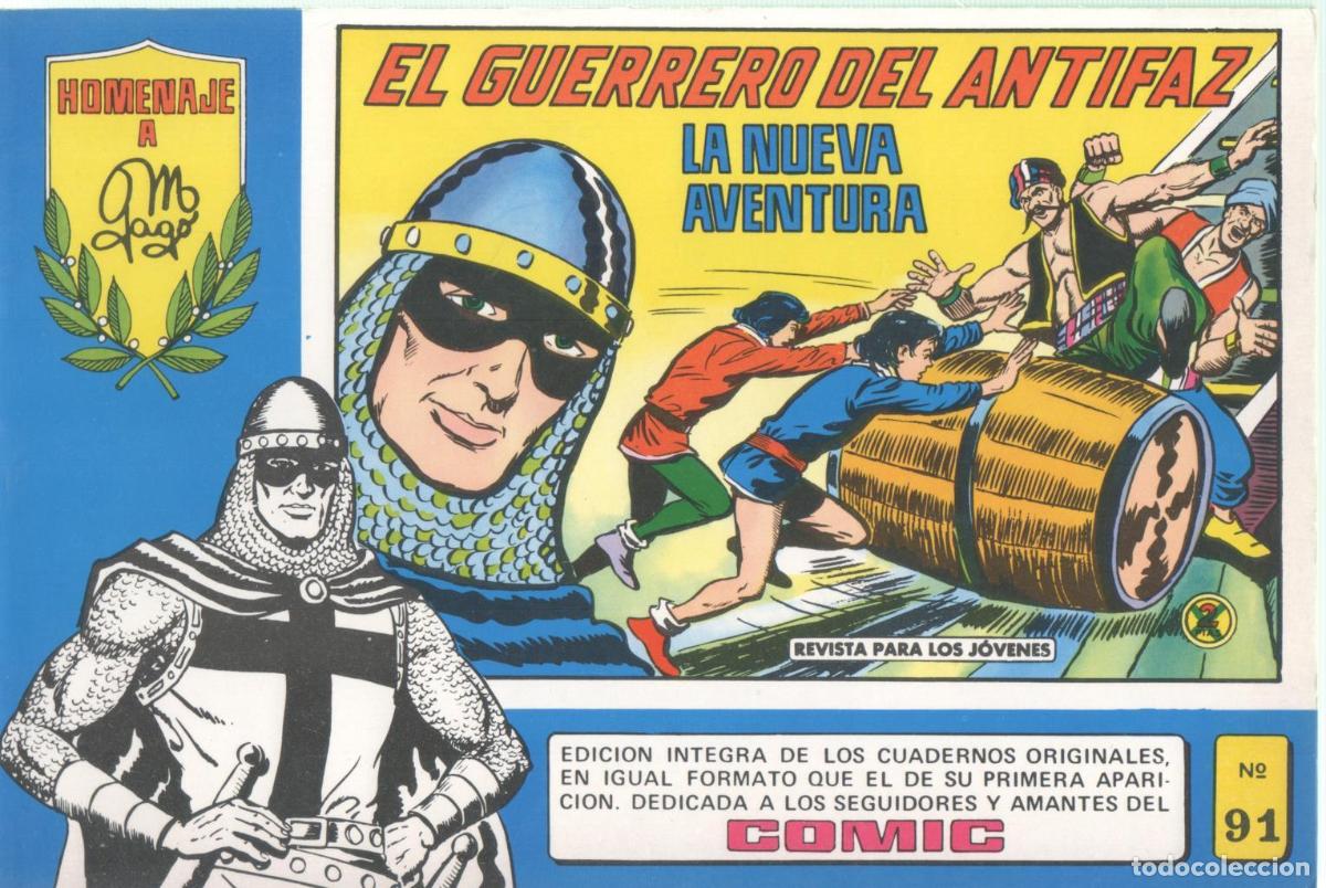 Comics: Homenaje a Gago: El Guerrero del Antifaz tomos azules numero 91 - Manuel Gago