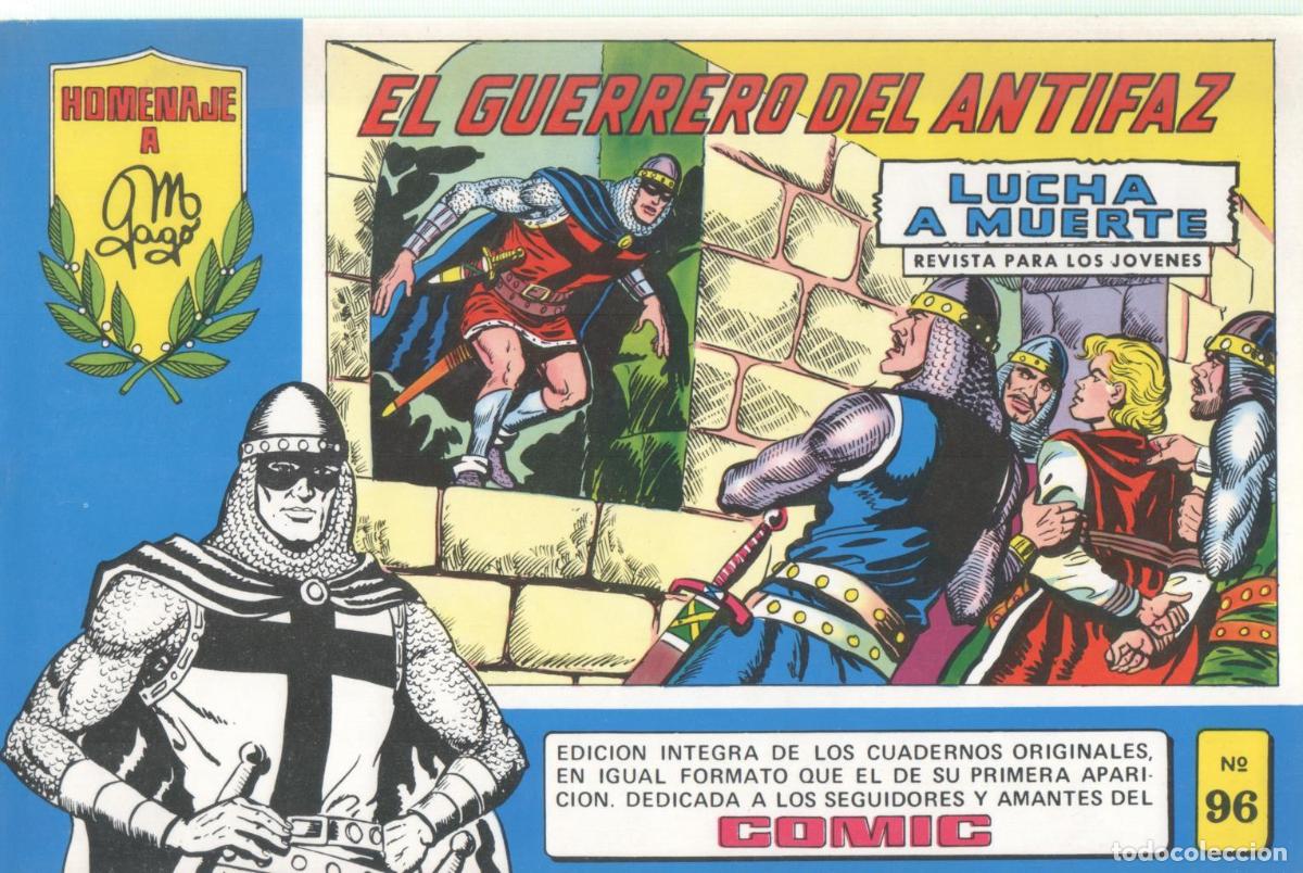 Fumetti: Homenaje a Gago: El Guerrero del Antifaz tomos azules numero 96 - Manuel Gago