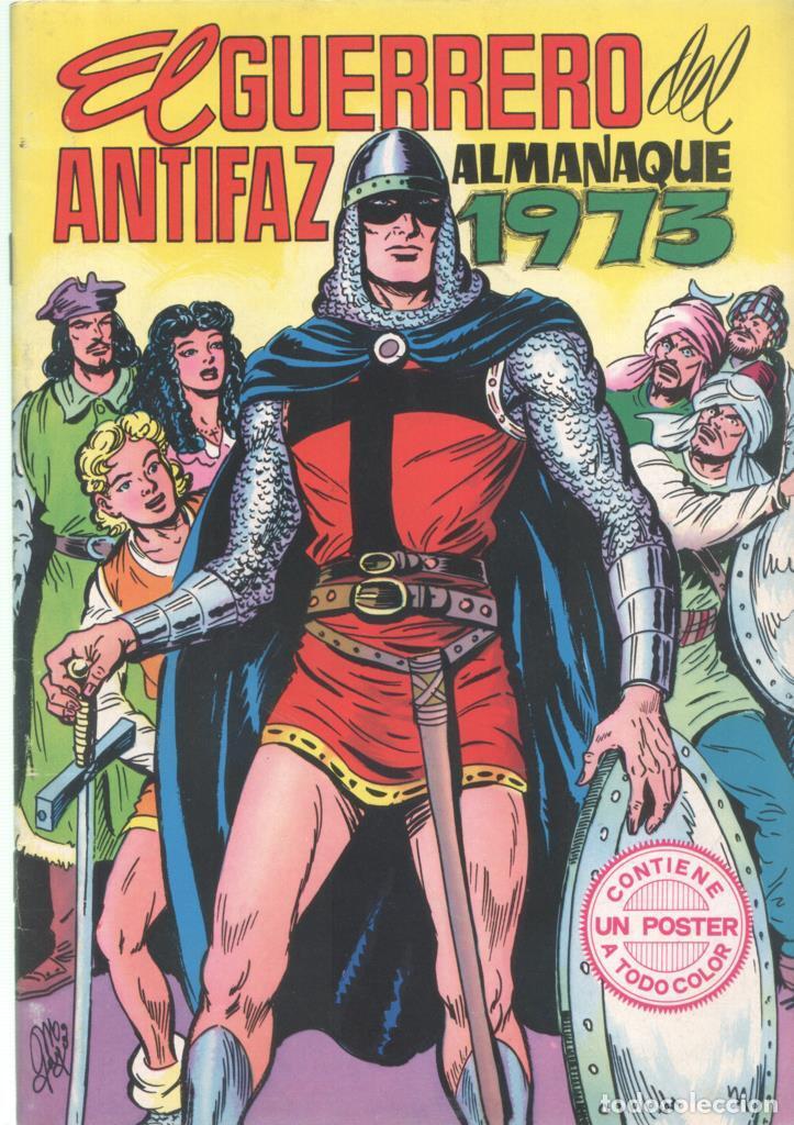 C&oacute;mics: El Guerrero del Antifaz almanaque 1973: Mascara blanca (conserva el poster) - Manuel Gago