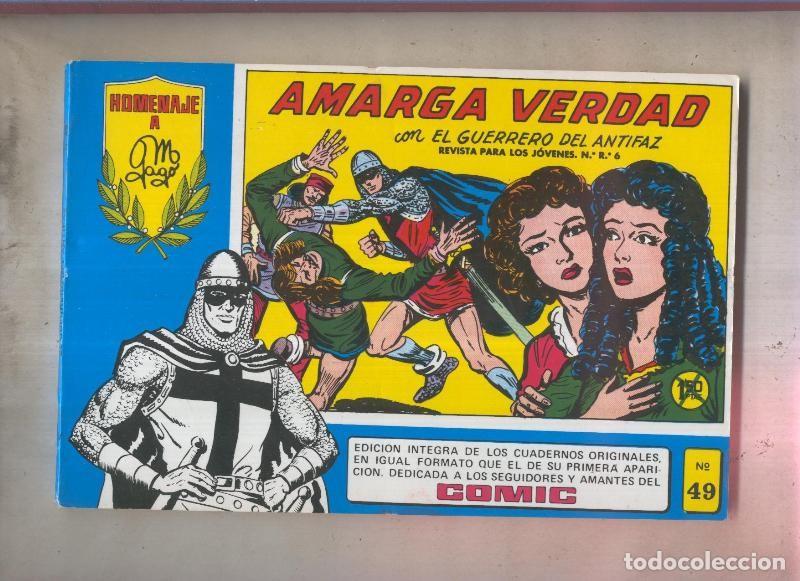 C&oacute;mics: Homenaje a Gago: El Guerrero del Antifaz tomos azules numero 49 - Manuel Gago