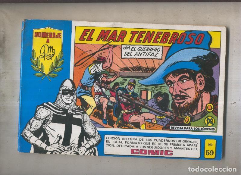 C&oacute;mics: Homenaje a Gago: El Guerrero del Antifaz tomos azules numero 59 - Manuel Gago