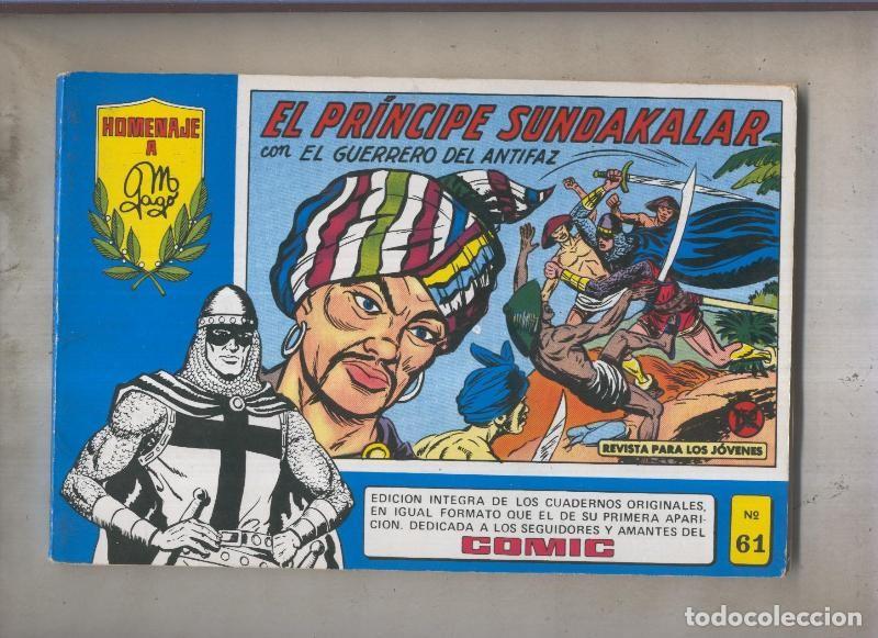 Comics: Homenaje a Gago: El Guerrero del Antifaz tomos azules numero 61 - Manuel Gago