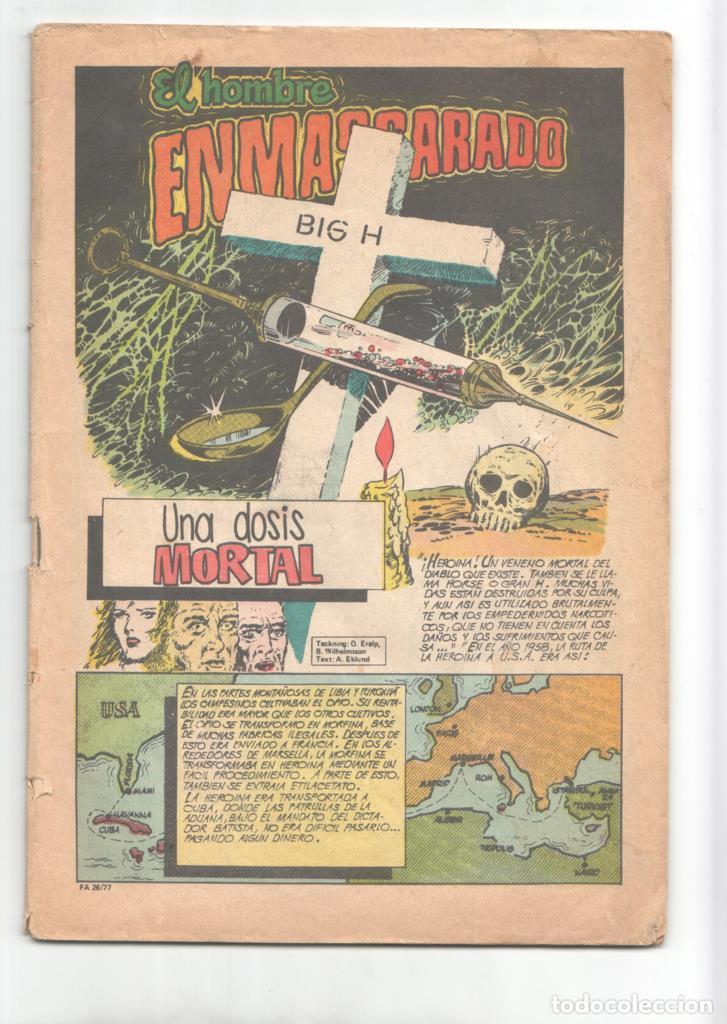 Comics : Valenciana: El hombre enmascarado numero ?: Una dosis mortal -