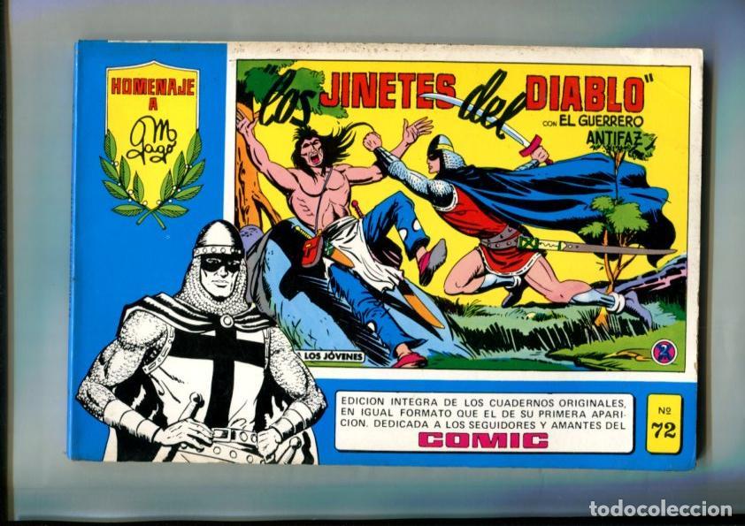 Comics: Homenaje a Gago: El Guerrero del Antifaz tomo azul numero 72 - Manuel Gago