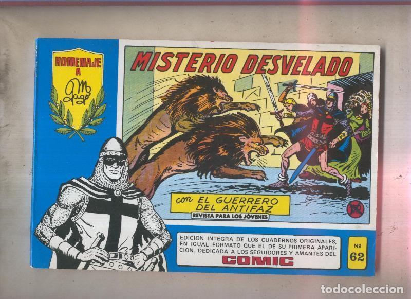 Comics: Homenaje a Gago: El Guerrero del Antifaz tomos azules numero 62 - Manuel Gago