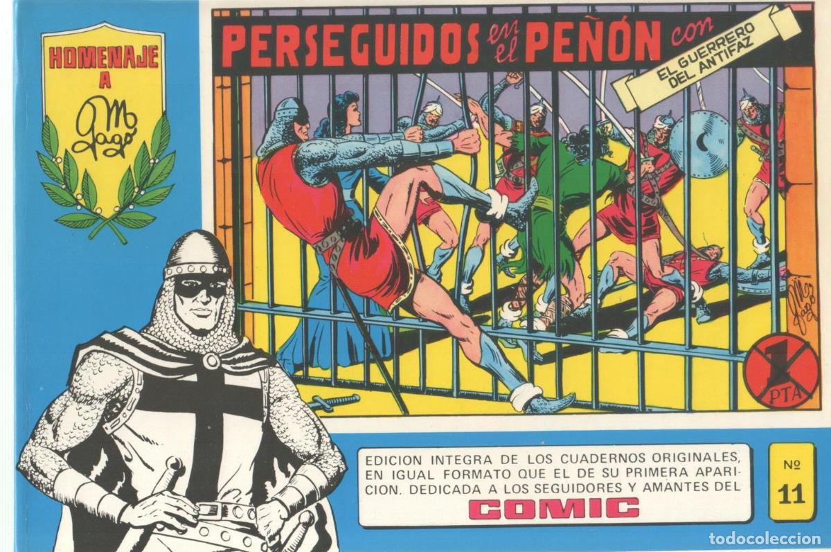 Comics: Homenaje a Gago: El Guerrero del Antifaz tomos azules numero 11 - Manuel Gago