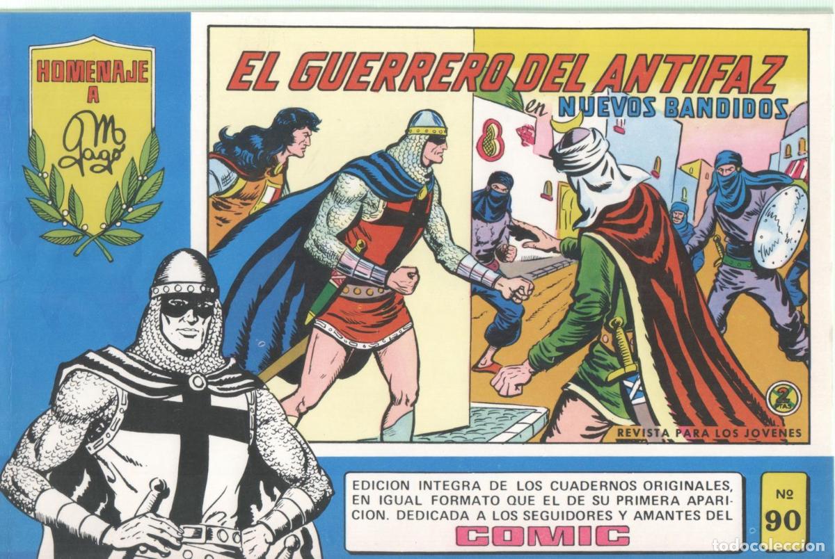 Comics: Homenaje a Gago: El Guerrero del Antifaz tomos azules numero 90 - Manuel Gago