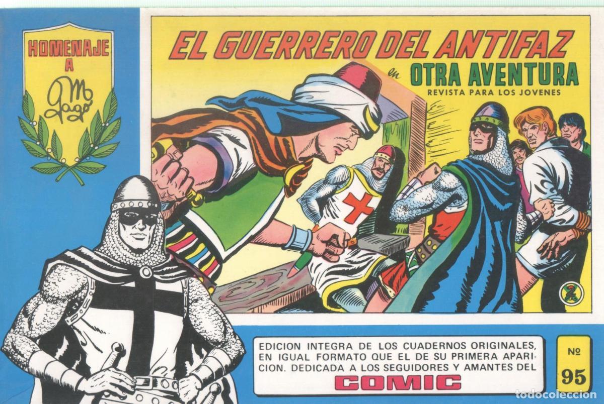 Comics: Homenaje a Gago: El Guerrero del Antifaz tomos azules numero 95 - Manuel Gago