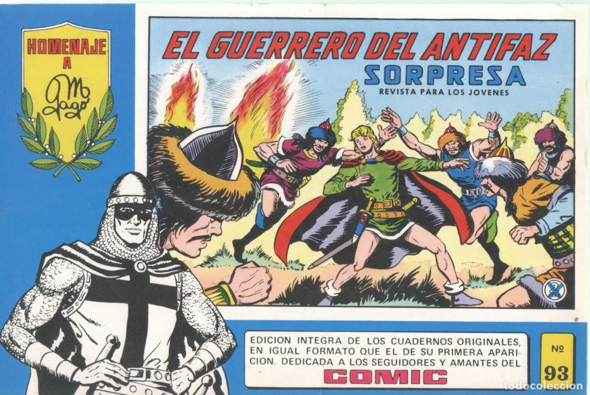 Comics : Homenaje a Gago: El Guerrero del Antifaz tomos azules numero 93 - Manuel Gago