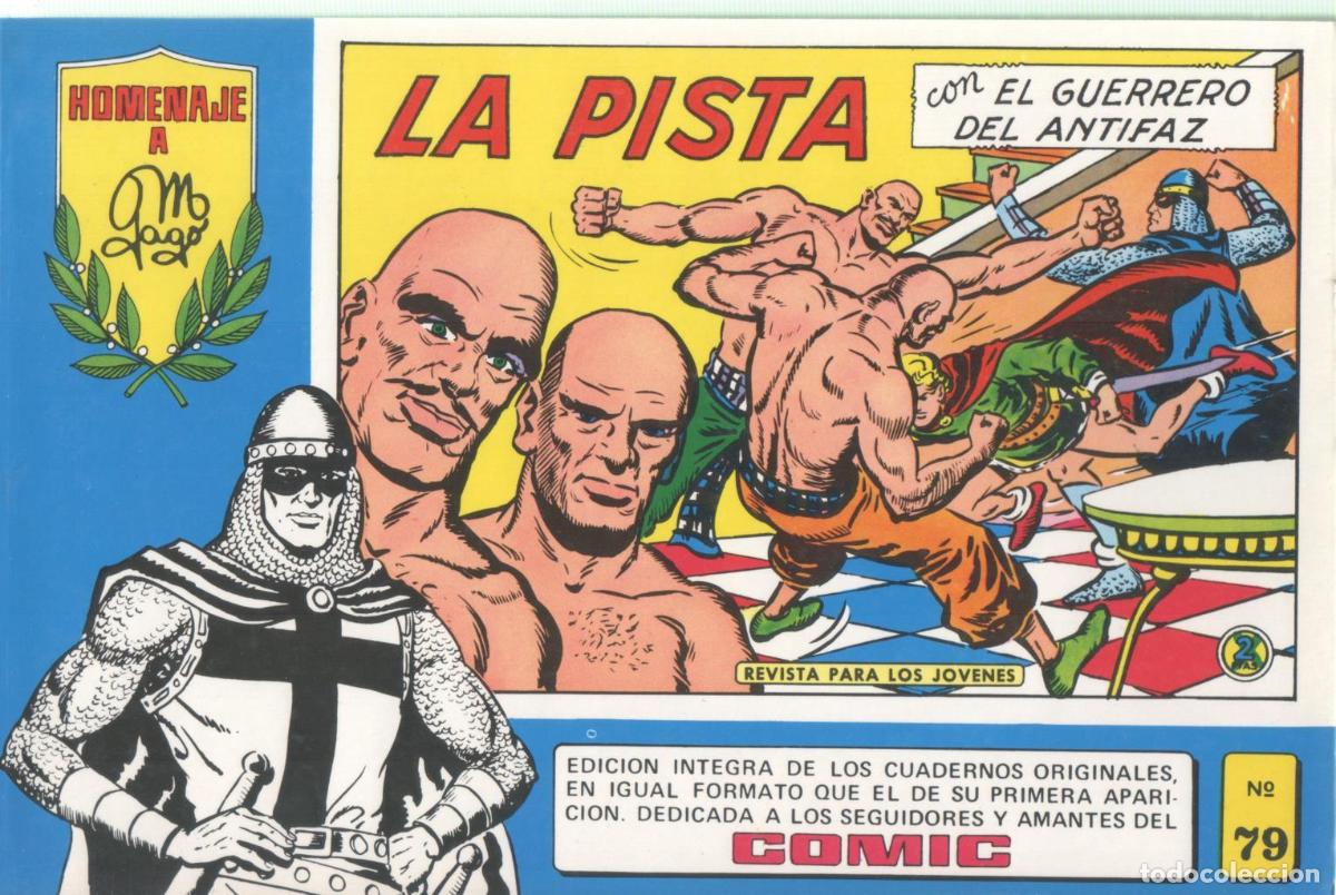 Comics: Homenaje a Gago: El Guerrero del Antifaz tomos azules numero 79 - Manuel Gago