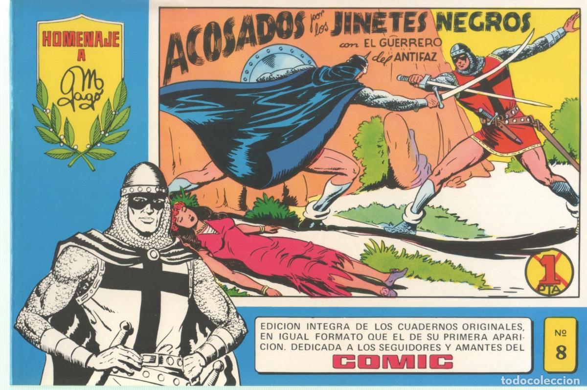 Comics : Homenaje a Gago: El Guerrero del Antifaz tomos azules numero 08 - Manuel Gago