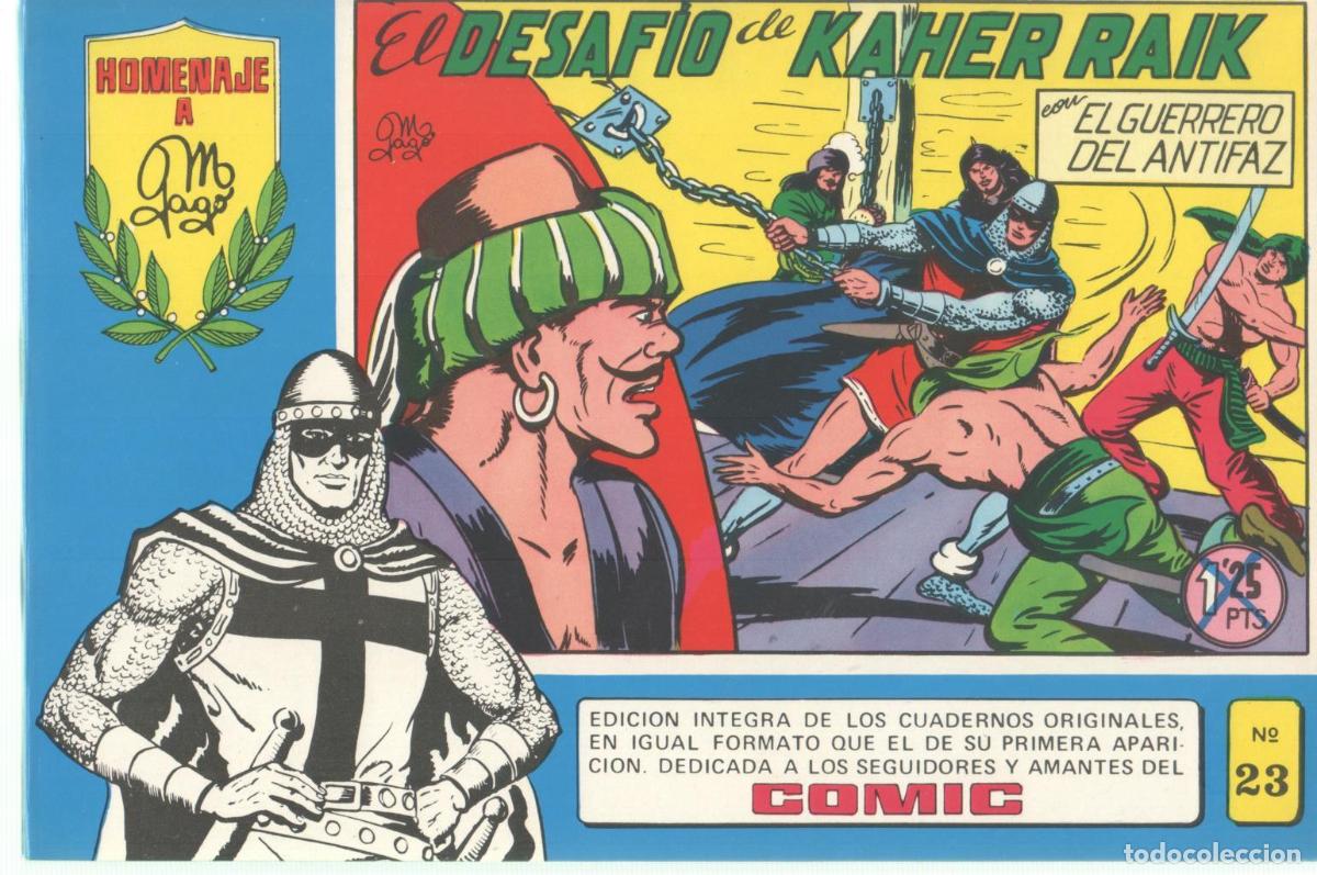 Comics : Homenaje a Gago: El Guerrero del Antifaz tomos azules numero 23 - Manuel Gago