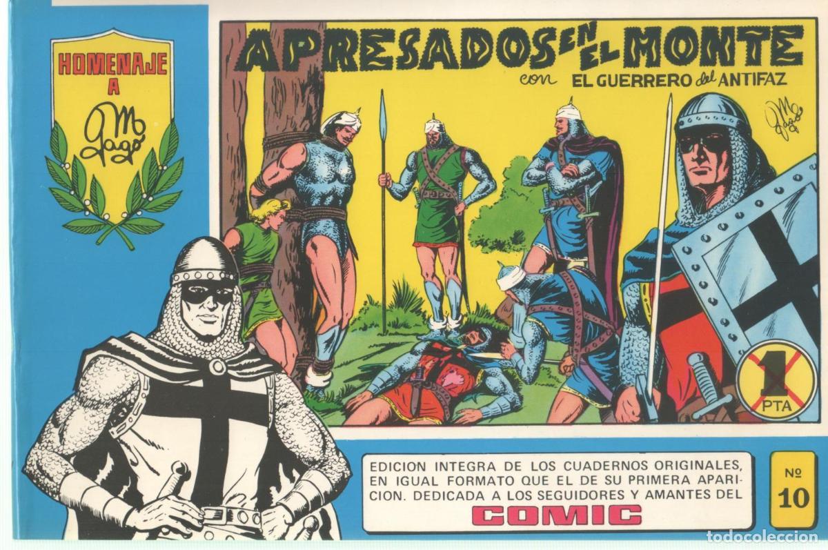 Comics: Homenaje a Gago: El Guerrero del Antifaz tomos azules numero 10 - Manuel Gago