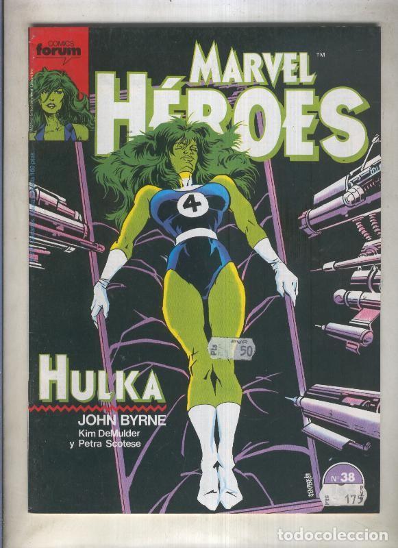 C&oacute;mics: Marvel Heroes numero 38: Hulka (numerado 1 en trasera) - Varios - Foto 1