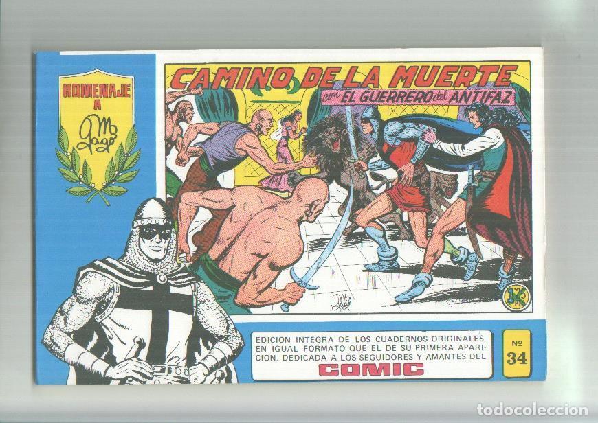 Comics: Homenaje a Gago: El Guerrero del Antifaz tomos azules numero 34 - Manuel Gago