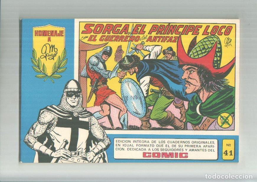 Comics: Homenaje a Gago: El Guerrero del Antifaz tomos azules numero 41 - Manuel Gago