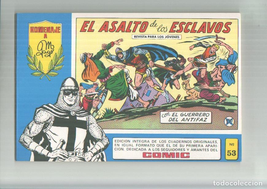 Fumetti: Homenaje a Gago: El Guerrero del Antifaz tomos azules numero 53 - Manuel Gago